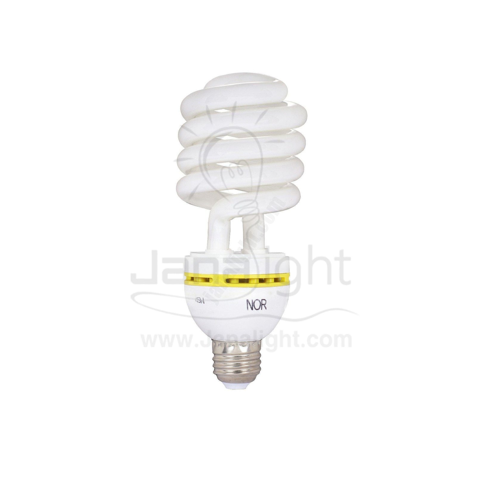 لمبة موفرة ابيض 55 وات Energy Saving Spira 55 watt white